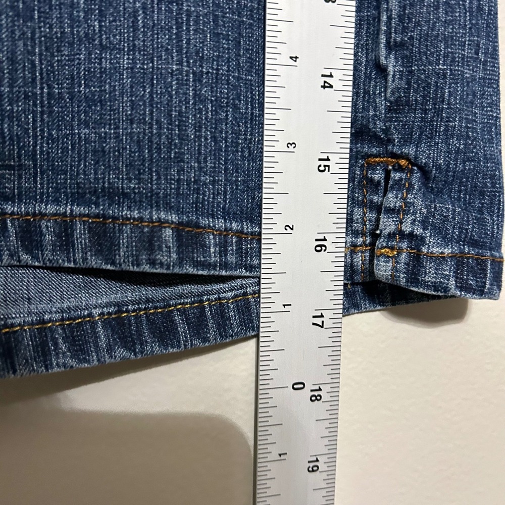 Kikst Jeans Women's Denim Shorts Size 8 Blue Cargo Pockets Y2K Bermuda Casual - Picture 9 of 11